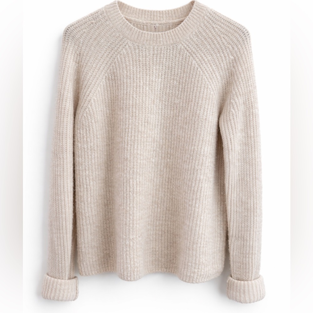 Evereve cream oversized sweater